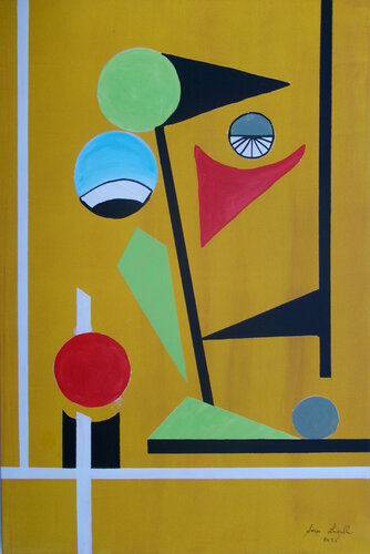 The widow by Serge Lecomte, Painting for Sale on Singulart