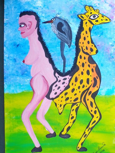 Congress par Serge Lecomte, Peinture en vente sur Singulart