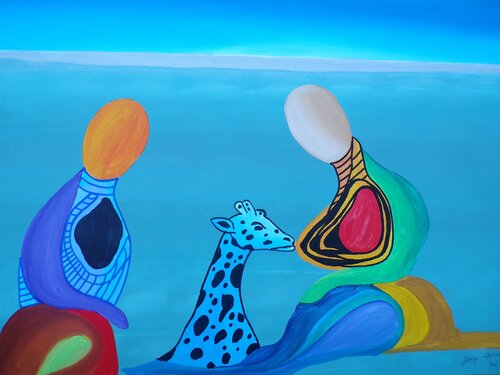 Newborn de Serge Lecomte, Pintura a la venta en Singulart