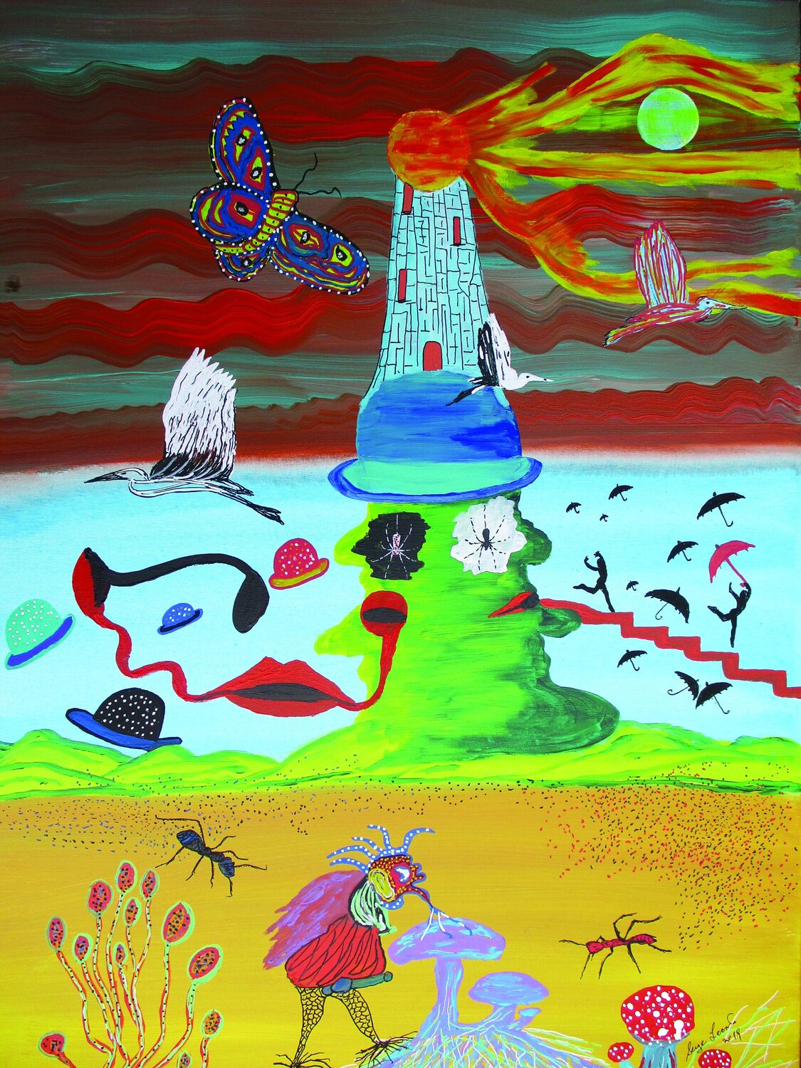 Flying or down to earth Serge Lecomte