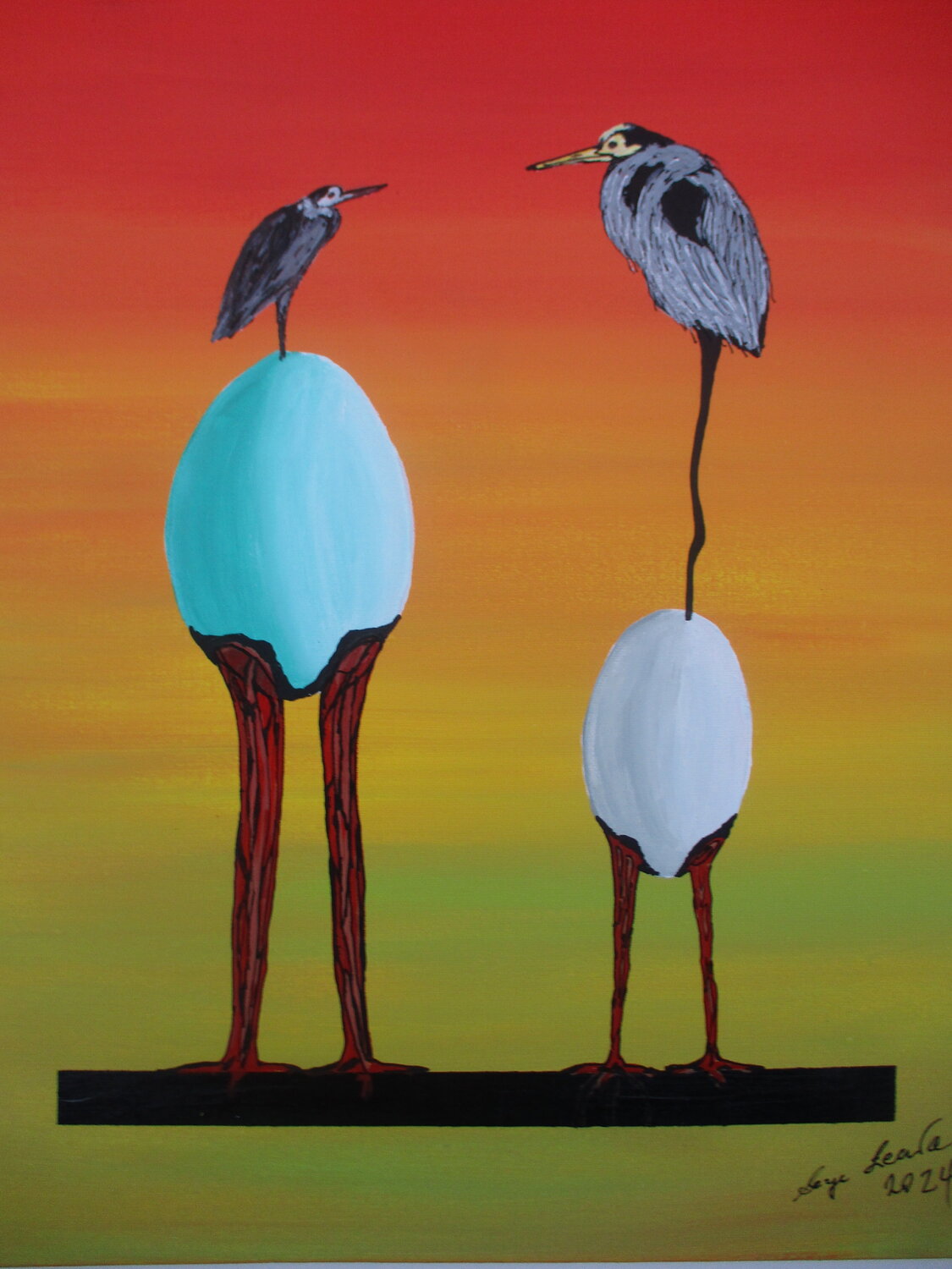 I'm not in my egg Serge Lecomte