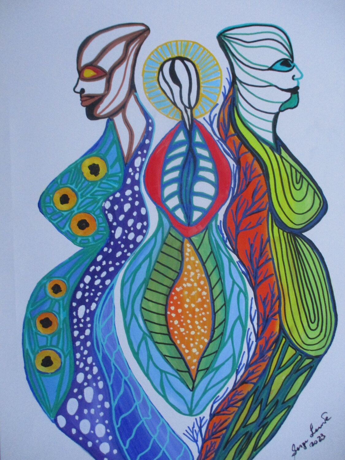 Birth of a soul Serge Lecomte