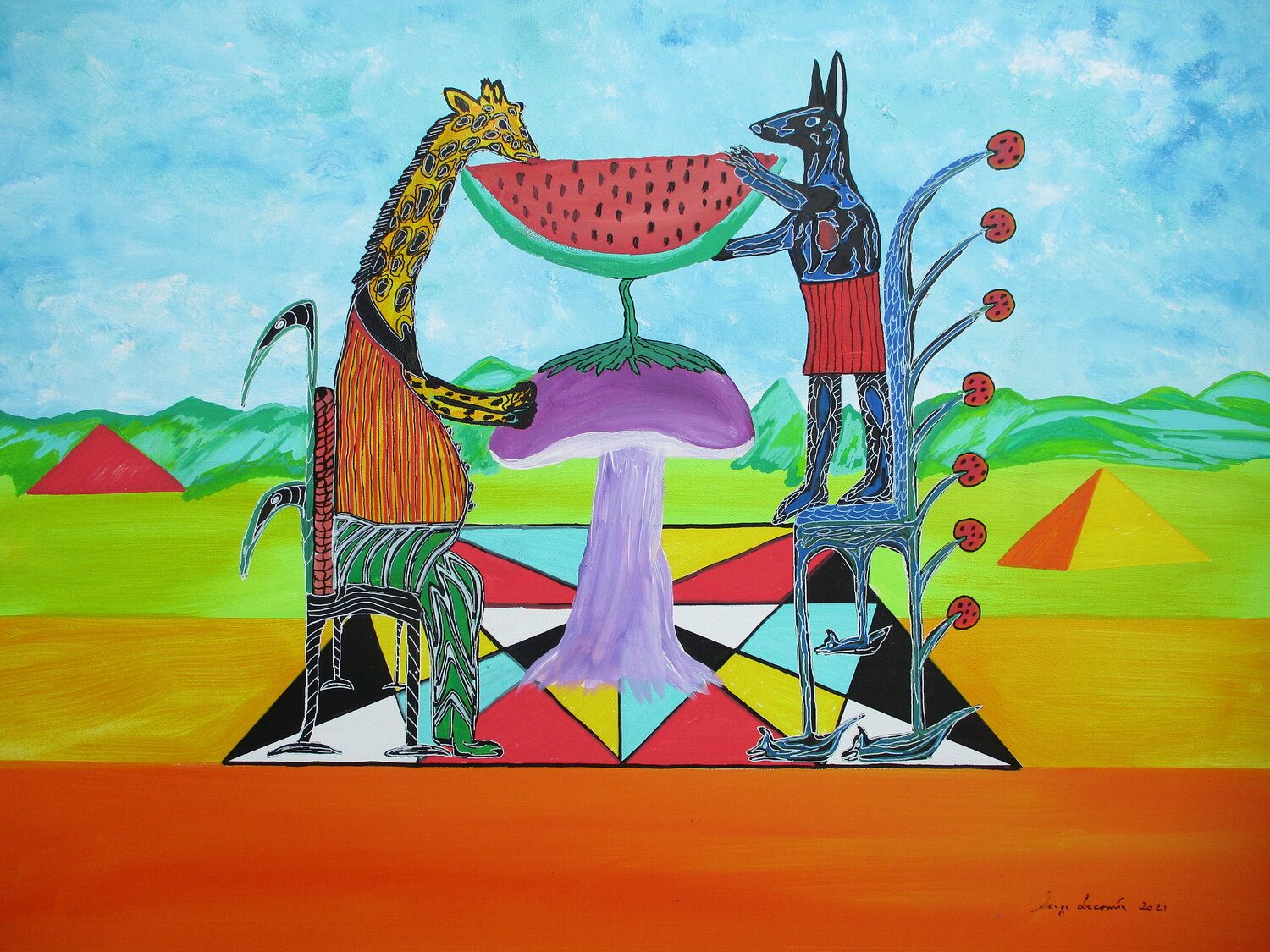 "Too many seeds," said the jackal Serge Lecomte