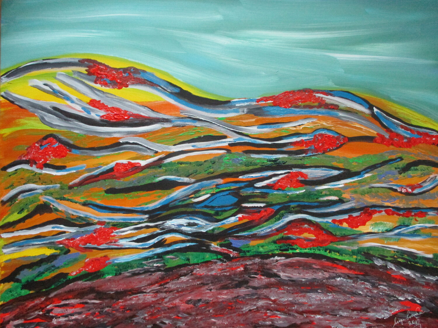 Valley of the zebras Serge Lecomte