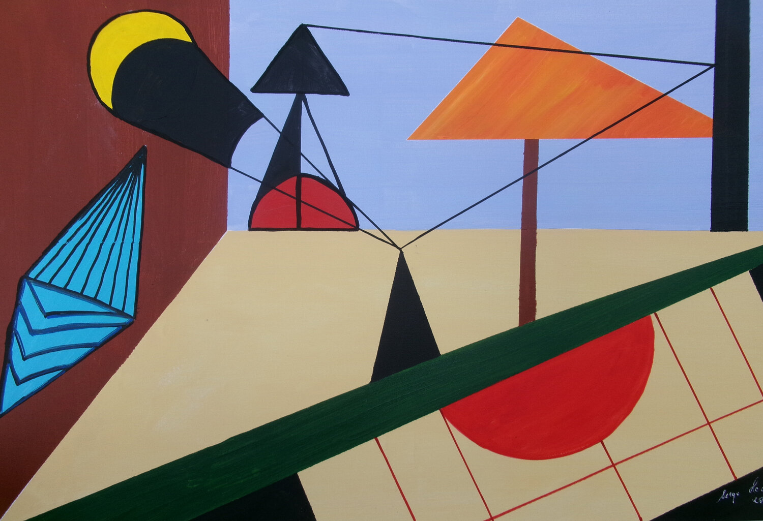 The circus Serge Lecomte