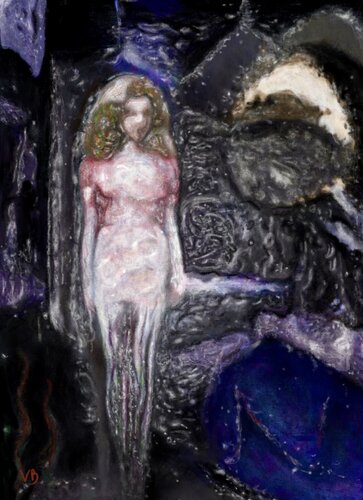 Oltre gli Abissi. Autoritratto 1 von Vittorialessia Brunetti, Digital kaufen auf Singulart