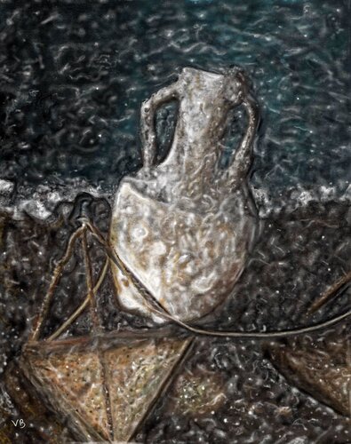 Oltre gli Abissi. Anfora e Rete von Vittorialessia Brunetti, Digital kaufen auf Singulart