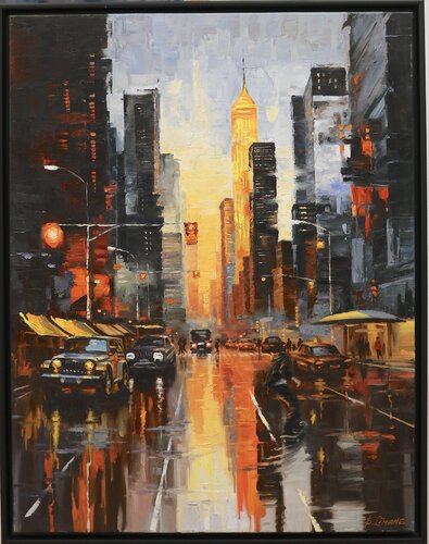 EVENING di Baiba Limane, Pittura in vendita su Singulart