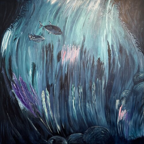 Underwater Love I von Anna Maier, Malerei kaufen auf Singulart