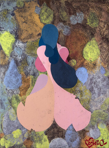 Femme Triste Esseulée by Corbello, Painting for Sale on Singulart