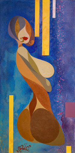 Femme Fière #1 by Corbello, Painting for Sale on Singulart