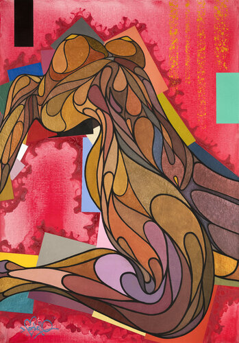 Contre-Plongée #2 - Modal Underground by Corbello, Painting for Sale on Singulart