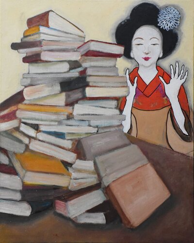 The Librarian von Maureen Warren, Malerei kaufen auf Singulart