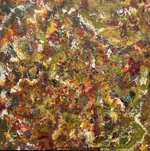 Autumn flames van Andre Bräuer, Schilderij te koop op Singulart