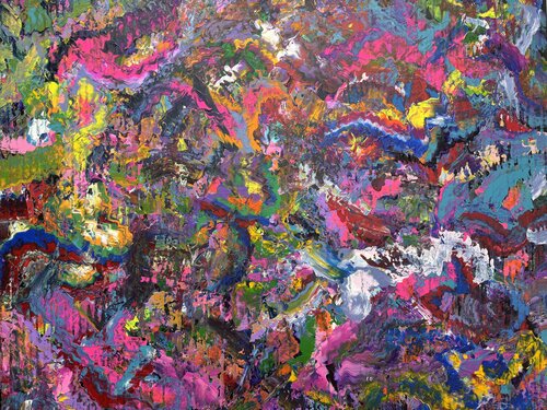 Color frenzy van Andre Bräuer, Schilderij te koop op Singulart