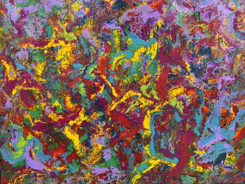 Firework of the soul von Andre Bräuer, Malerei kaufen auf Singulart