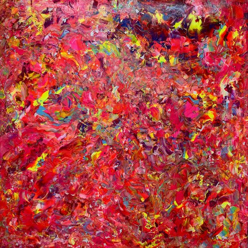 Flames of emotions van Andre Bräuer, Schilderij te koop op Singulart