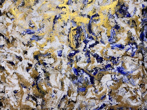 Golden drift van Andre Bräuer, Schilderij te koop op Singulart