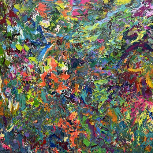 Color takes over van Andre Bräuer, Schilderij te koop op Singulart