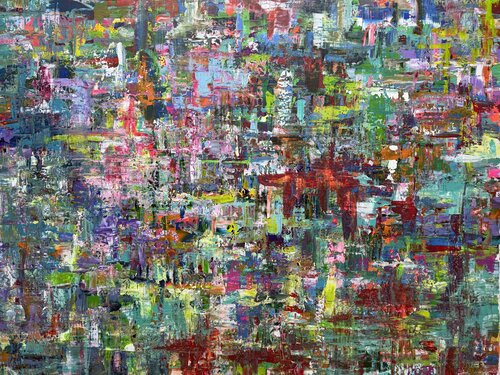 Echoes in color van Andre Bräuer, Schilderij te koop op Singulart