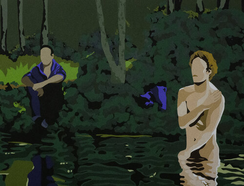 DONNE MOI LA MAIN di michel das, Pittura in vendita su Singulart