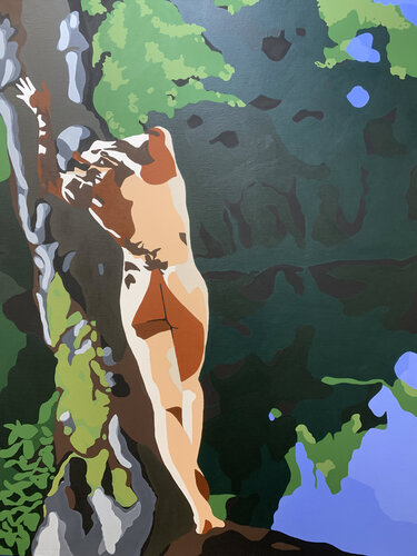 LA RIVIERE.. van michel das, Schilderij te koop op Singulart