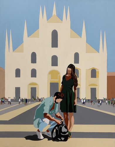 MILAN. von michel das, Malerei kaufen auf Singulart