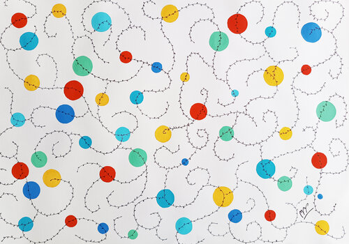 TIDY MESS by Montse Barberà Pujol, Painting for Sale on Singulart