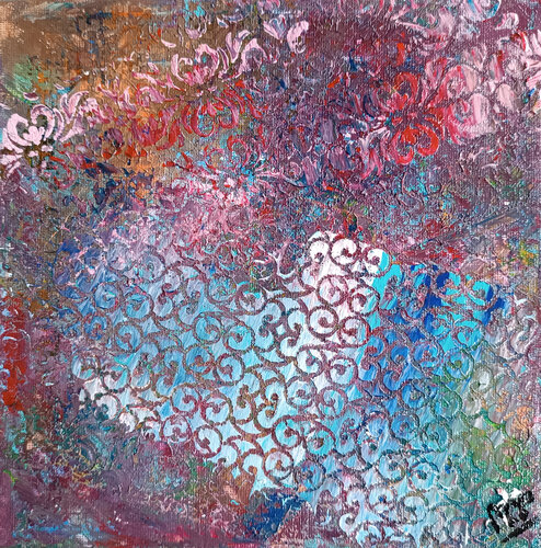 SMALL COLLECTION-VIBES 04 von Montse Barberà Pujol, Malerei kaufen auf Singulart