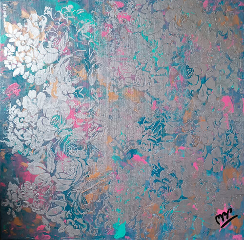 Silver Garden von Montse Barberà Pujol, Malerei kaufen auf Singulart