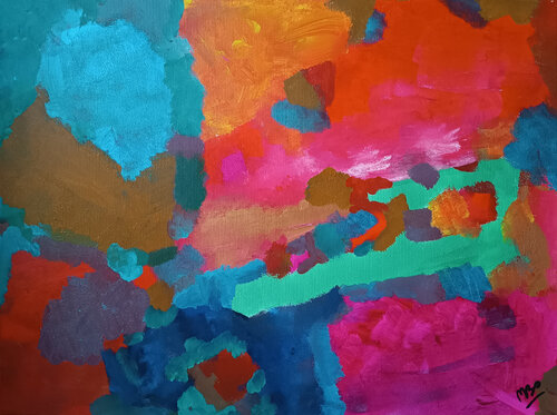 HAPPINESS COLLECTION-HAPPY 10 par Montse Barberà Pujol, Peinture en vente sur Singulart
