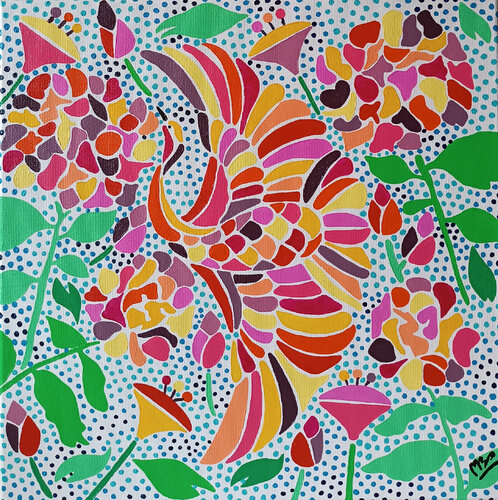 GARDEN COLLECTION – BEAUTIFUL GARDEN par Montse Barberà Pujol, Peinture en vente sur Singulart