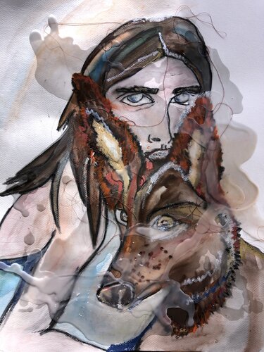 ich versteh dich blind de Elena Schertler, Pintura a la venta en Singulart