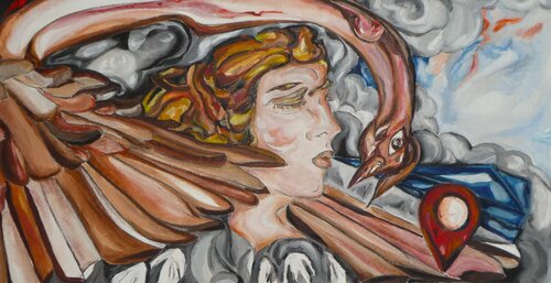 navigator by Elena Schertler, Painting for Sale on Singulart
