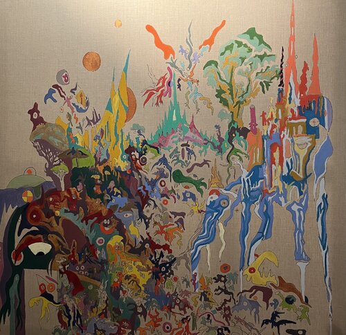 Le rêve d’adam van Guillaume Maes, Schilderij te koop op Singulart