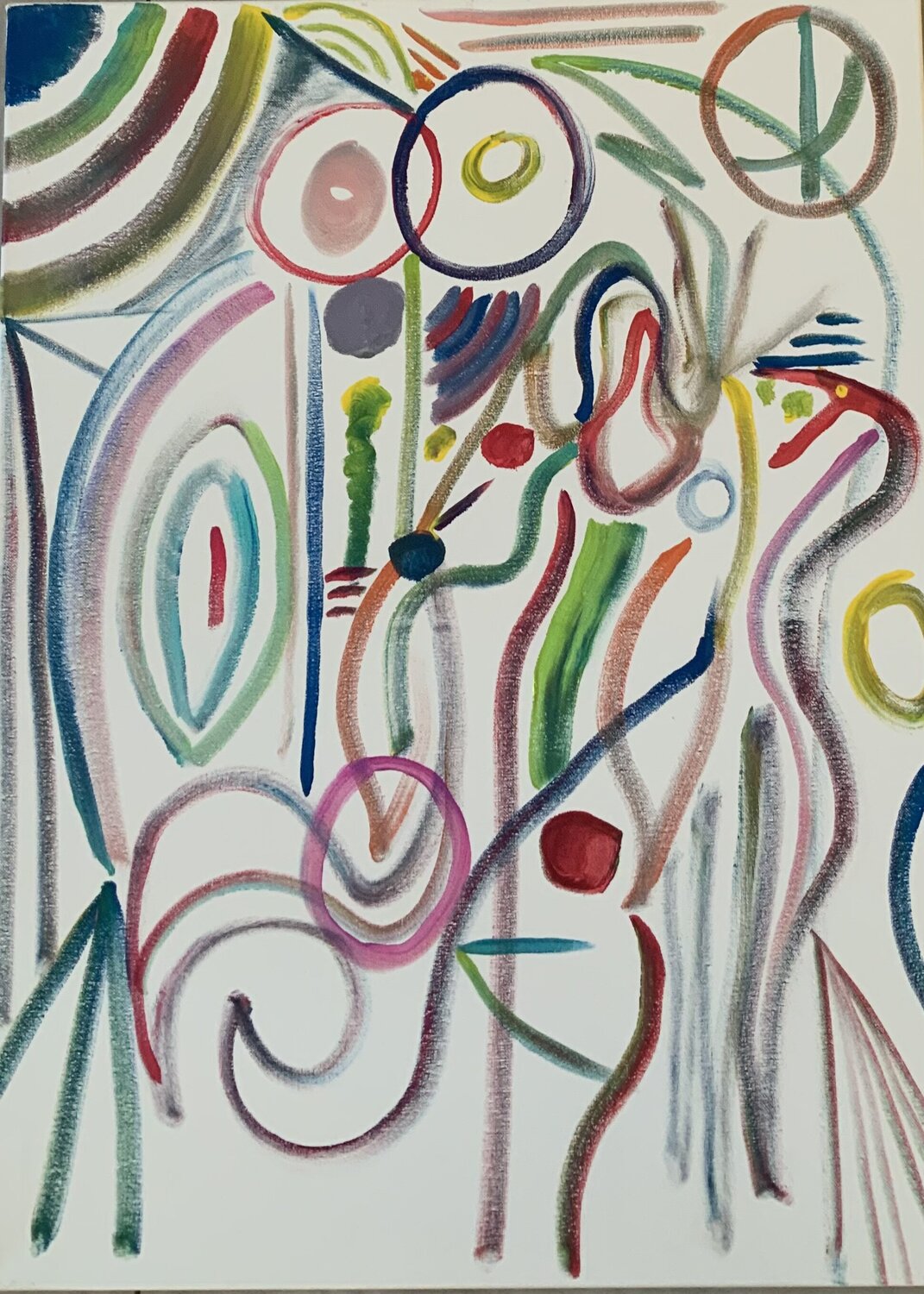 Abstrait couleur holistique 2 Guillaume Maes