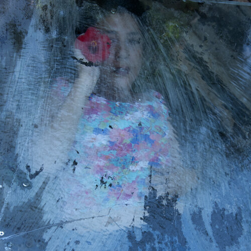 Flor roja Silvina Batista