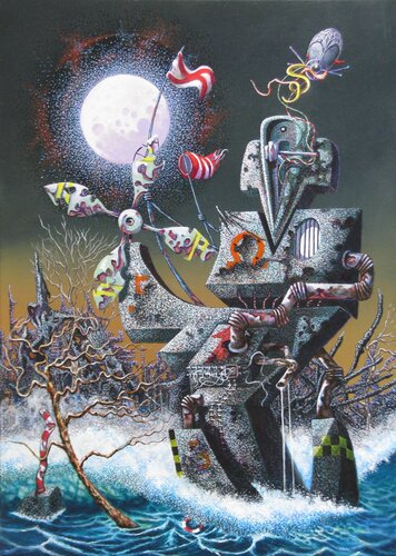 nach der Flut von Peter Wall, Malerei kaufen auf Singulart