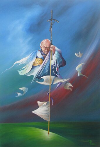 Mea Culpa van Peter Wall, Schilderij te koop op Singulart