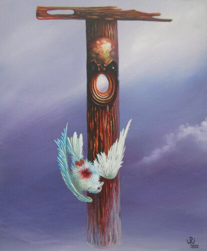 das neue Jahrtausend van Peter Wall, Schilderij te koop op Singulart
