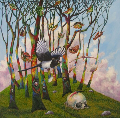 Lebenszeit van Peter Wall, Schilderij te koop op Singulart