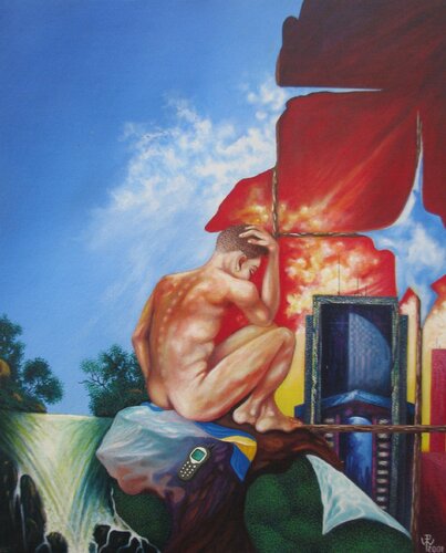 allein van Peter Wall, Schilderij te koop op Singulart