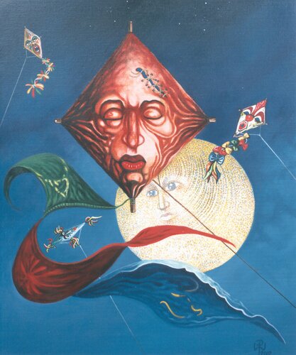 Drache van Peter Wall, Schilderij te koop op Singulart