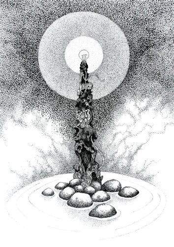 die verschollene Idee von Peter Wall, Zeichnungen kaufen auf Singulart