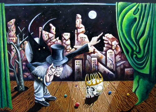 letzter Akt van Peter Wall, Schilderij te koop op Singulart