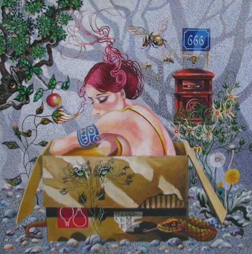 zugestellt par Peter Wall, Peinture en vente sur Singulart