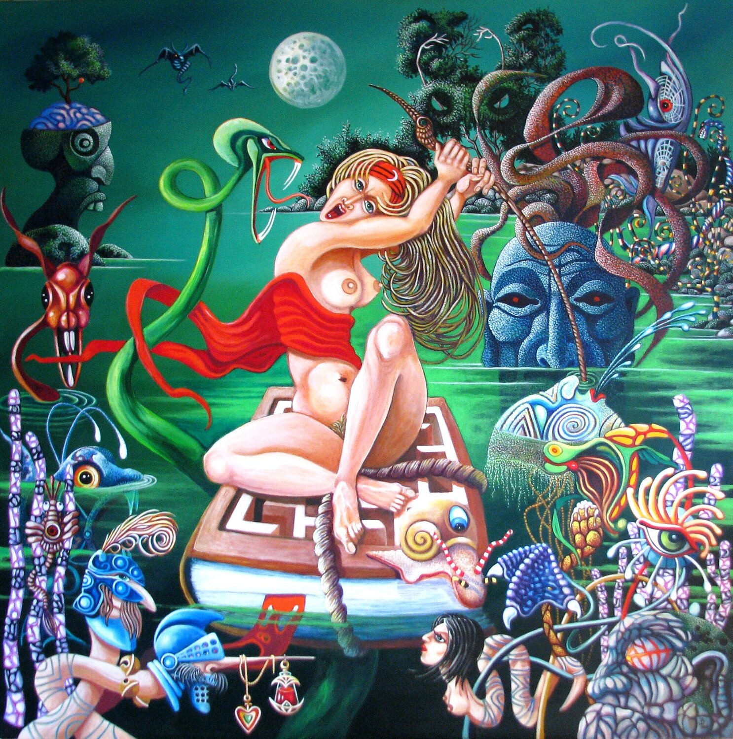 Liliths Bootsfahrt Peter Wall