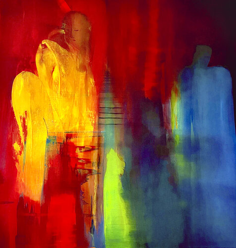 THE PLEASURE ACT by Katharina Dustmann, 회화 for Sale on Singulart