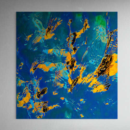 "TANZ IM BLAU" by Katharina Dustmann, 사진 for Sale on Singulart
