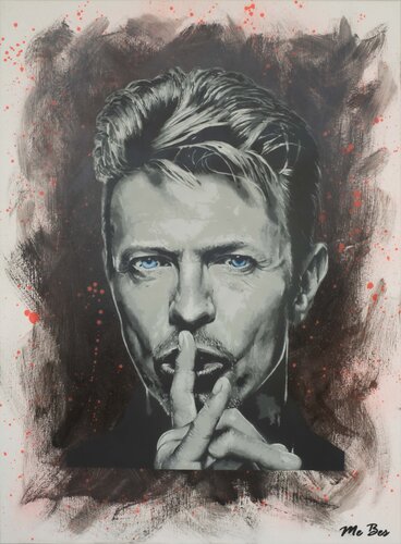 DAVID BOWIE de ME BES (STREET ART), Pintura a la venta en Singulart